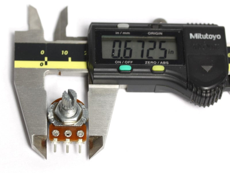 Measurement of a 50K potentiometer