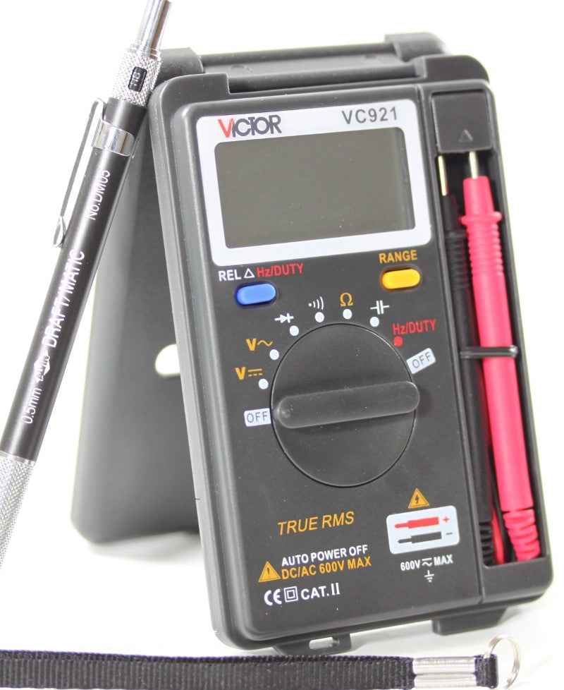 multimeter angled view