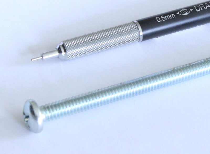 one quarter inch by four inch machine screw