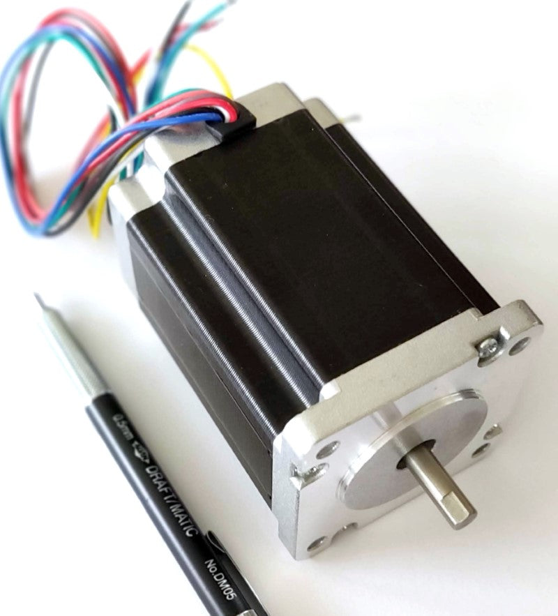 NEMA 23 stepper motor 425 oz-in dual shaft for CNC router builds