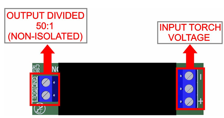 C98 Plasma Voltage Divider 50:1 (Max 500V Input)